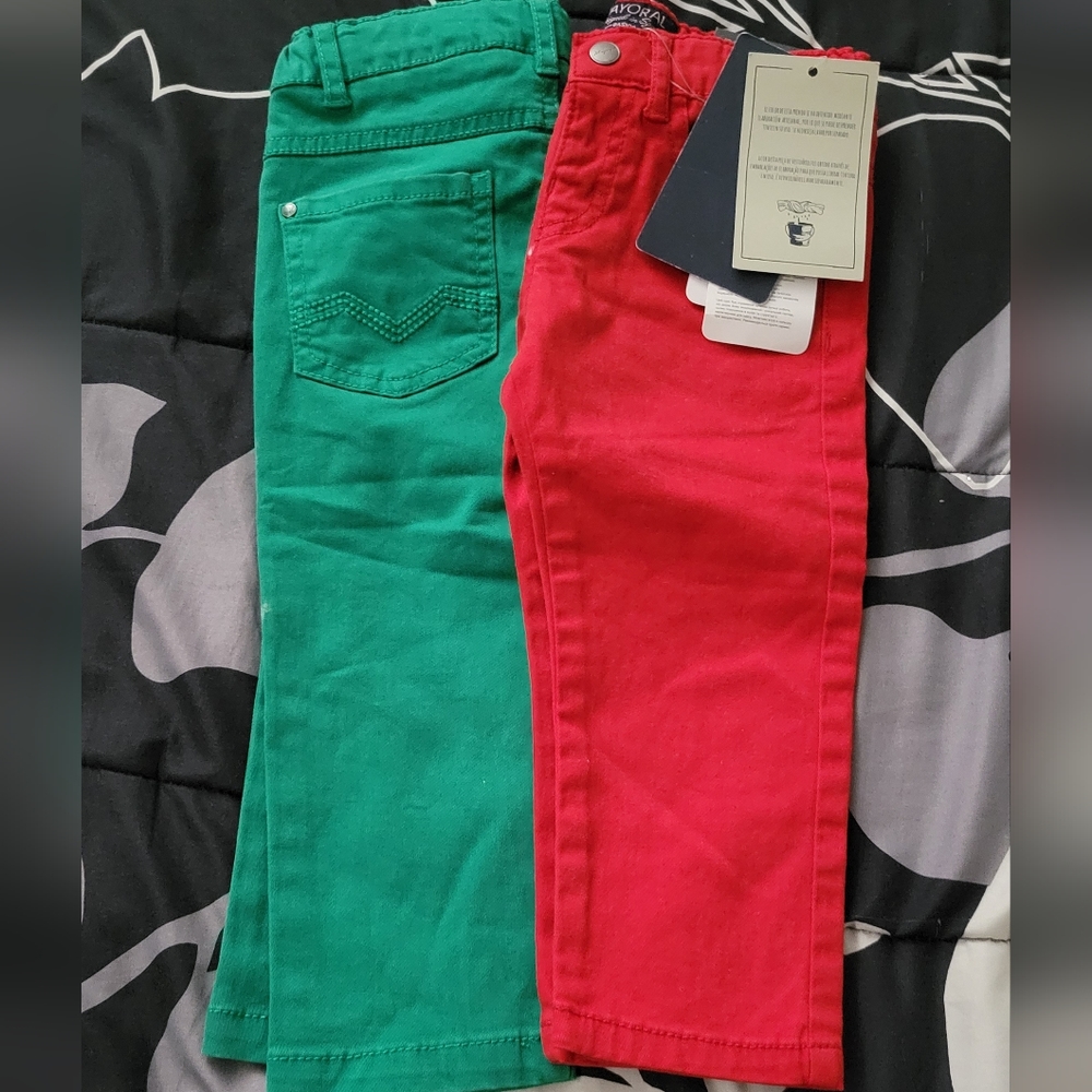 NWT Mayoral pants green